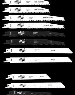 Mitsutomo Bajonetsavklingesæt 12 dele| Bajonetsavklinger