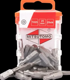 Mitsutomo Bits TX25 25 mm 25-pak| Bits