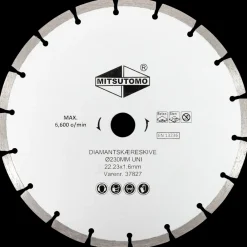 Mitsutomo Diamantskæreskive Ø230 mm - uni| Skære- Og Slibeskiver