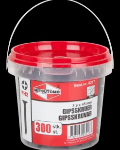 Mitsutomo Gipsskrue træ 3,9 x 45 mm 300 stk.| Skruer