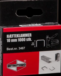 Mitsutomo Hæfteklammer 10 mm| Hæftemaskiner Og Klammer