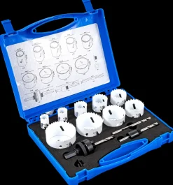 Mitsutomo Hulsave M42 cobolt Ø19-64 mm - 13 dele| Hulsave