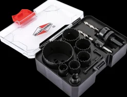 Mitsutomo Hulsave M42 cobolt Ø19-68 mm - 10 dele| Hulsave