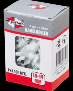 Mitsutomo Kabelclips 10-14 - hvid| Kabelclips