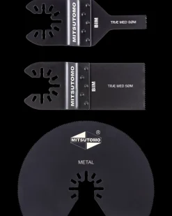 Mitsutomo Klingesæt til multicutter 3 dele| Multiværktøj