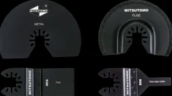 Mitsutomo Klingesæt til multicutter 4 dele| Multiværktøj