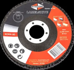 Mitsutomo Lamelskive Ø115 mm K80| Skære- Og Slibeskiver