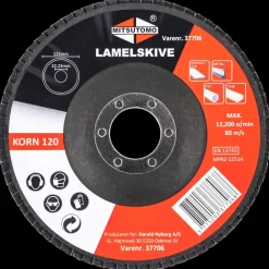 Mitsutomo Lamelskive Ø125 mm K120| Skære- Og Slibeskiver