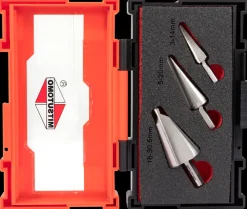 Mitsutomo Pladeborssæt konisk 3 dele| Bor