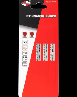 Mitsutomo Stiksavsklinger træ 8-12T 5 stk.| Stiksavklinger