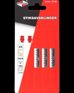 Mitsutomo Stiksavsklinger Træ 6T 5 stk.| Stiksavklinger