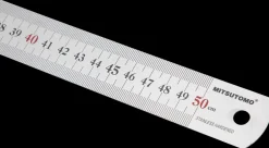 Mitsutomo Stållineal 500 mm rustfri| Måleværktøj