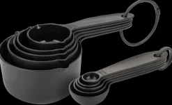 Måleskesæt 10 str. - sort| Køkkenredskaber