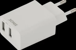 Mobiloplader 2 x USB 2,4A| Mobiltilbehør