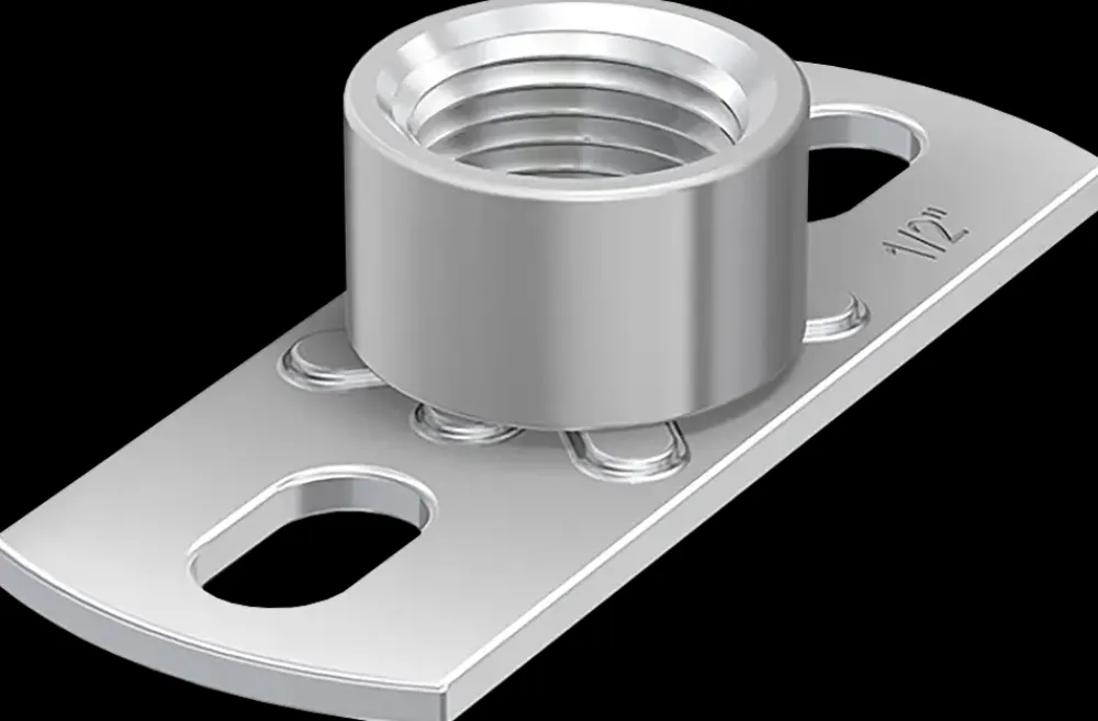 Montageflange 1/2'' - galvaniseret| Rør Og Fittings