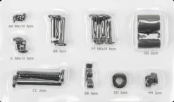 Monteringssæt til grillvogn| Reserve- Og Løsdele