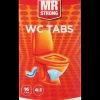 MR STRONG WC tabs 16 x 20g| Rengøringsmidler