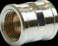 Muffe 1/2'' - forkromet| Rør Og Fittings