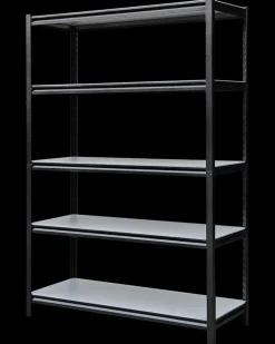 Multireol 5 hylder - 183 x 124 x 48 cm| Stålreoler