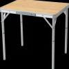 Nakano Campingbord bambus 45 x 60 cm| Campingmøbler