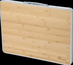 Nakano Campingbord bambus 45 x 60 cm| Campingmøbler