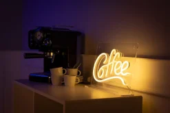 BRIGHT DESIGN Neonskilt Coffee H. 22,5 x B. 35 cm| Indendørs Væglamper