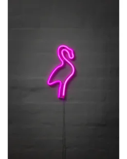 BRIGHT DESIGN Neonskilt Flamingo H. 29 x B. 14 cm| Indendørs Væglamper