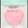 NEW IN NEW:IN Powder Puff hjerteformet lyserød| Kosmetik Og Personlig Pleje