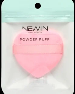 NEW IN NEW:IN Powder Puff hjerteformet lyserød| Kosmetik Og Personlig Pleje