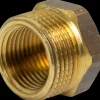 Nippelmuffe 1/2'' x 3/8'' - messing| Rør Og Fittings