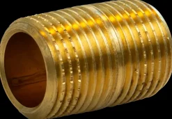 Nippelrør 1/2'' x 30 mm - messing| Rør Og Fittings