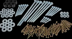 Nordic Play Active Skrue- og beslagsæt| Gynger, Legehuse Og Sandkasser