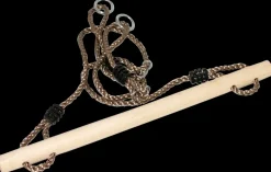 Nordic Play Active Trapez i træ med reb| Gynger, Legehuse Og Sandkasser