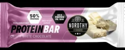 NORDTHY Proteinbar 45g - Crispy White Chocolate| Sportsernæring