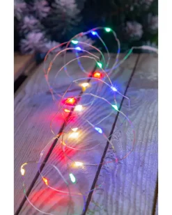 Nowel Metalwire LED multifarve| Lyskæder Udendørs