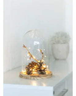 Nowel Metalwire med LED - Sølv| Lyskæder Indendørs|Dekoration