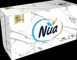 Nua Lommetørklæder, 100-pak| Toiletpapir, Køkkenrulle Og Servietter