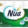 Nua Toiletpapir 3-lags - 24 ruller| Toiletpapir, Køkkenrulle Og Servietter