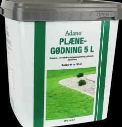 Adano Organisk plænegødning 5 L| Gødning Og Jord