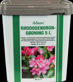 Adano Organisk rhododendrongødning 5 L| Gødning Og Jord