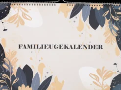 Organize Familieugekalender A3 - ass. varianter| Kontorartikler
