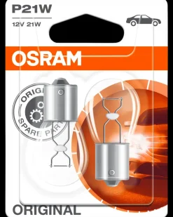 Osram autopære P21W 12V 2-pak| Autopærer