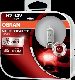 Osram H7 Night Breaker Silver 2-pak| Autopærer
