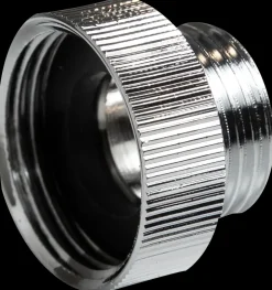 Overgangsmuffe 3/4" x 1/2" - krom| Rør Og Fittings