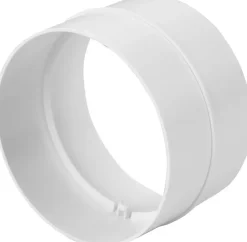 EUROPLAST Overgangsstykke Ø100 - Ø100 mm| Ventilation Og Varmeflytning