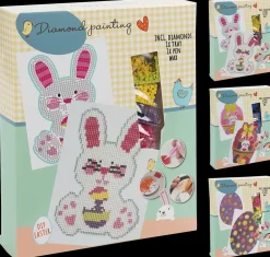 Paint by diamonds påske - assorterede motiver| Øvrige Hobbyartikler