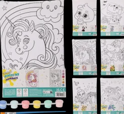 Paint by numbers canvas| Øvrige Hobbyartikler