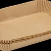 SJÖBO Papirform til airfryer 22 x 14 cm 50 stk.| Husholdningsartikler