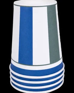 Papkrus 250 ml 4-pak - Blå og grøn| Festartikler