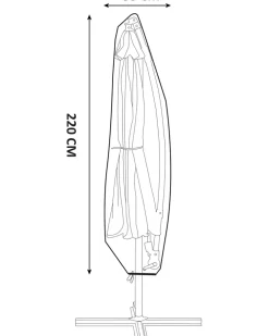 Parasolovertræk - Stor| Overtræk